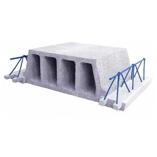 Betonový skládaný strop